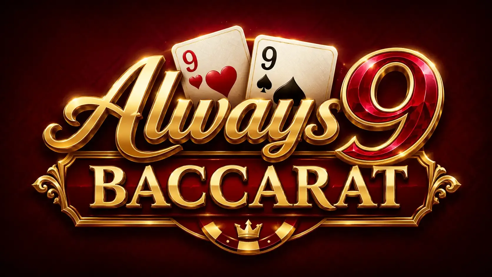 Always 9 Baccarat logo set2